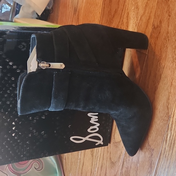 Sam Edelman Rita Suade Booties/Boots - Picture 9 of 12